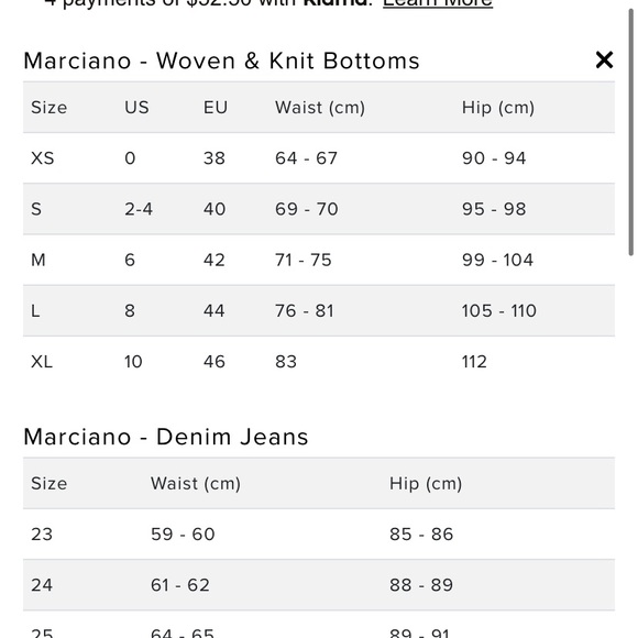 Marciano Tan Dress Pants - Size M (6/42) - Picture 11 of 11